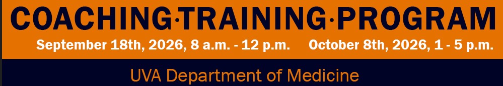 2026 Coach Training Banner